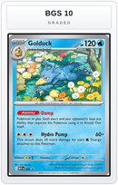 Graded - Golduck - 008 — BGS 10 graded overlay