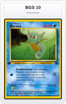 Graded - Horsea — BGS 10 graded overlay