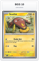Graded - Stunfisk — BGS 10 graded overlay