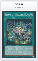Graded - Elfnotes: Welcome Home — BGS 10 graded overlay