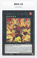 Graded - Number 61: Volcasaurus — BGS 10 graded overlay