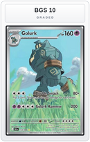 Graded - Golurk - 123/086 — BGS 10 graded overlay