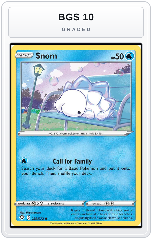 Graded - Snom — BGS 10 graded overlay