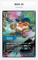 Graded - Teemo - Strategist (Overnumbered) — BGS 10 graded overlay
