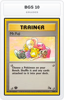 Graded - Mr. Fuji — BGS 10 graded overlay