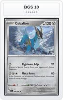 Graded - Cobalion — BGS 10 graded overlay