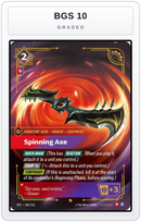 Graded - Spinning Axe — BGS 10 graded overlay