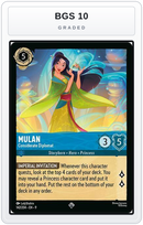 Graded - Mulan - Considerate Diplomat — BGS 10 graded overlay