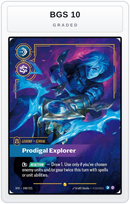 Graded - Ezreal - Prodigal Explorer (Overnumbered) — BGS 10 graded overlay