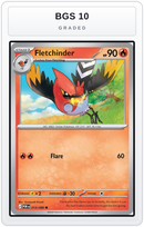 Graded - Fletchinder — BGS 10 graded overlay