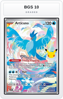Graded - Articuno - 132/128 — BGS 10 graded overlay