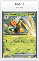 Graded - Beedrill ex - 003/086 — BGS 10 graded overlay