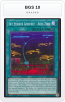 Graded - Sky Striker Airspace - Area Zero — BGS 10 graded overlay