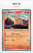 Graded - Numel — BGS 10 graded overlay
