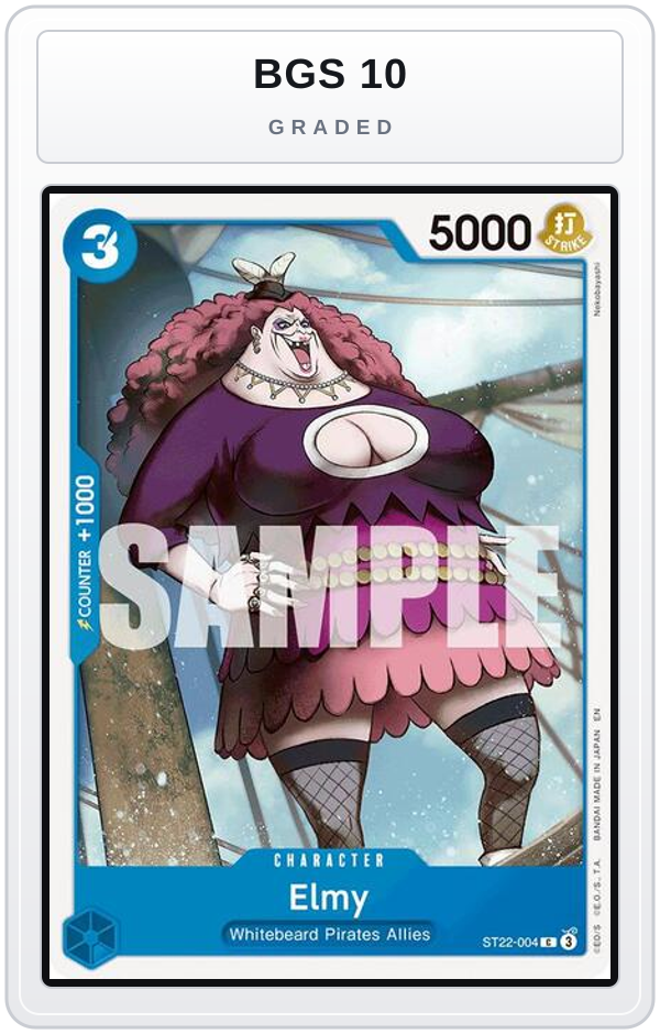 Graded - Elmy — BGS 10 graded overlay