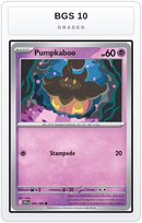 Graded - Pumpkaboo — BGS 10 graded overlay