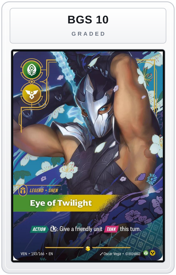 Graded - Shen - Eye of Twilight (Overnumbered) — BGS 10 graded overlay