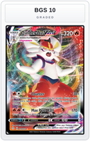 Graded - Cinderace VMAX — BGS 10 graded overlay