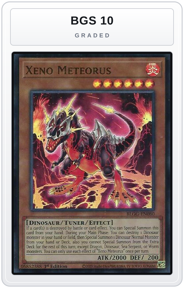 Graded - Xeno Meteorus — BGS 10 graded overlay