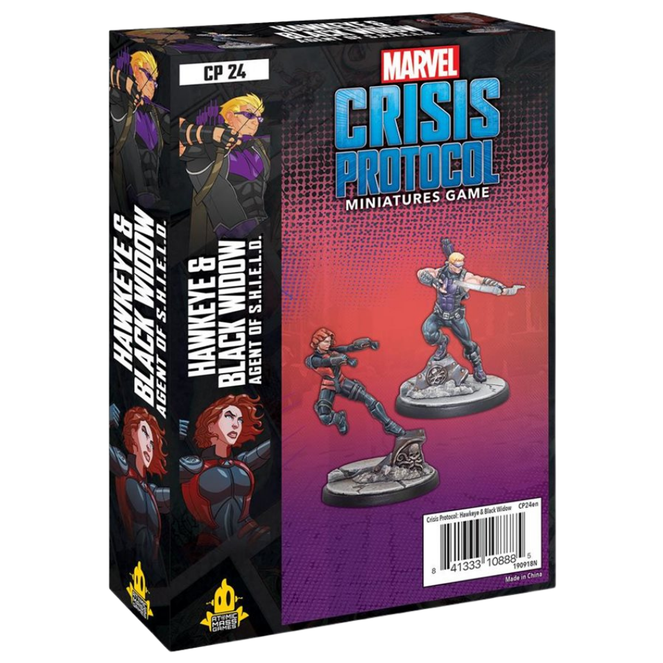 Marvel: Crisis Protocol: Hawkeye & Black Widow - Character Pack