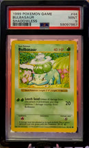 Bulbasaur Base Set Shadowless - PSA 9