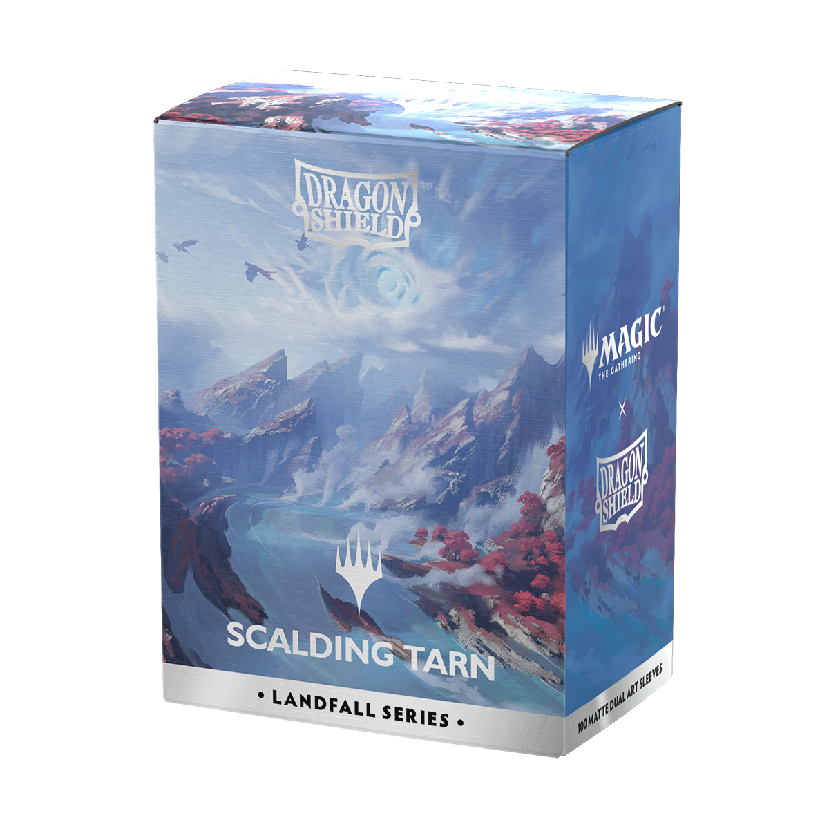 Dragon Shield: Standard 100ct Sleeves - Landfall Series - Scalding Tarn (Dual Matte)