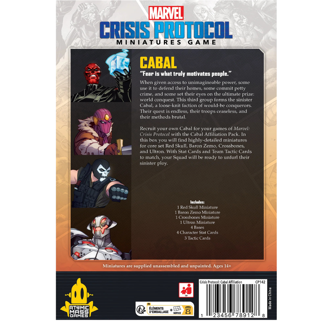 Marvel: Crisis Protocol: Cabal - Affiliation Pack