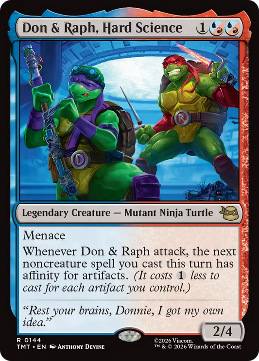 Don & Raph, Hard Science [Teenage Mutant Ninja Turtles]