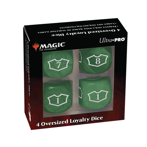 Ultra PRO: Loyalty Dice Set - 22MM Deluxe with 7-12 (Forest)