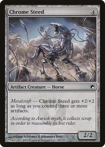 Chrome Steed [Scars of Mirrodin]