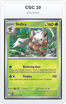 Graded - Shiftry — CGC 10 graded overlay