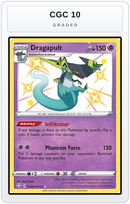Graded - Dragapult — CGC 10 graded overlay