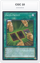 Graded - Fifty Fifty? — CGC 10 graded overlay