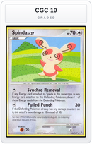 Graded - Spinda — CGC 10 graded overlay