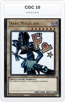 Graded - Dark Magician — CGC 10 graded overlay