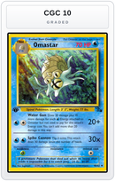 Graded - Omastar — CGC 10 graded overlay