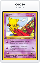 Graded - Abra — CGC 10 graded overlay