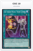 Graded - Sky Striker Mecha - Shark Cannon — CGC 10 graded overlay