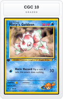 Graded - Misty's Goldeen (30) — CGC 10 graded overlay