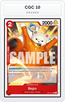 Graded - Bepo — CGC 10 graded overlay