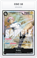 Graded - Koby (EB04-044) — CGC 10 graded overlay