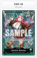 Graded - Jewelry Bonney (OP07-019) — CGC 10 graded overlay