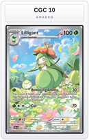 Graded - Lilligant - 092/086 — CGC 10 graded overlay