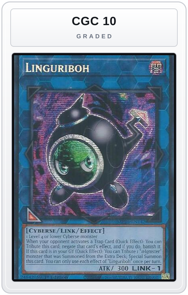 Graded - Linguriboh — CGC 10 graded overlay
