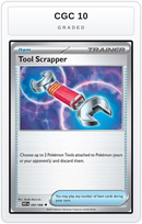 Graded - Tool Scrapper — CGC 10 graded overlay