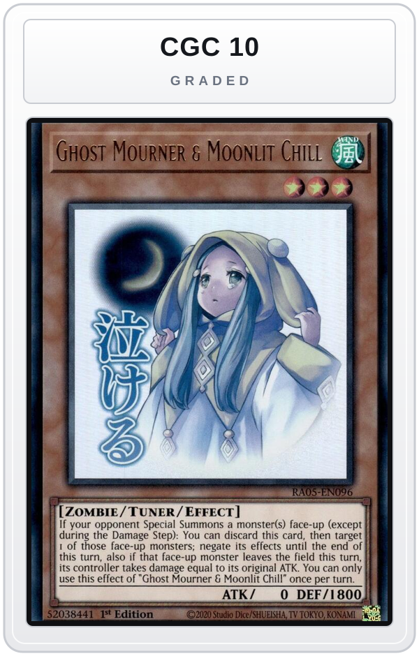 Graded - Ghost Mourner & Moonlit Chill — CGC 10 graded overlay