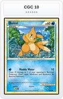 Graded - Buizel — CGC 10 graded overlay
