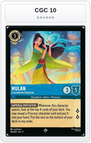 Graded - Mulan - Considerate Diplomat — CGC 10 graded overlay