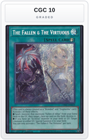 Graded - The Fallen & The Virtuous (Secret Rare) — CGC 10 graded overlay