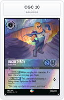 Graded - Incrediboy - Buddy Pine (Epic) — CGC 10 graded overlay
